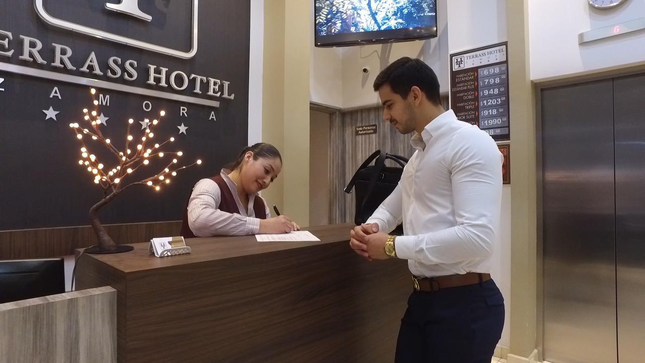 Terrass Hotel Zamora Самора-де-Идальго Экстерьер фото